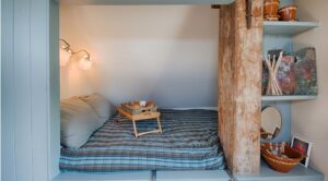 Lit double encastré dans la chambre supérieure Elfstedenstate