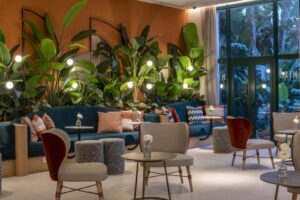 décoration du bar intérieur de l'hôtel So Sotogrande