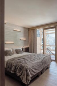 suite avec vue sur les dolomites