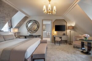 chambre cosy et chaleureuse à l'hôtel Elysia Paris