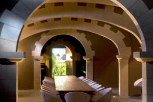 caveau de dégustation du domaine viticole