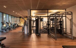 salle de fitness de l'hôtel So Sotogrande en Andalousie
