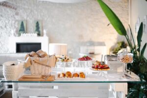 petit déjeuner sous forme de buffet au Boutique Hôtel Villa Fanny en Sardaigne
