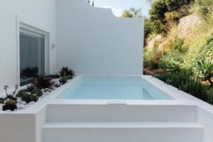 piscine privée dans une suite de l'hôtel Vila Monte Octant