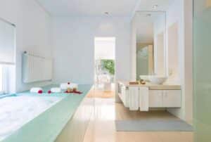 salle de bain d'une suite à l'hôtel Octant Vila Monte au Portugal