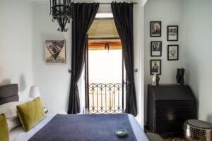 Chambre d'hôtes double sur la casa blanca