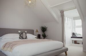 chambre double à la chambre d'hôtes The Sandy Duck en angleterre