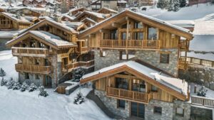 chalet privé pour 10 pers avec spa privé et service privé