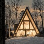 Chalet en A au milieu de la forêt à 1h de route d'Ottawa