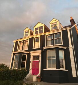 maison d'hôtes à l'architecture typiquement anglaise dans le sud de l'angleterre