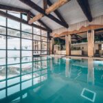 piscine intérieure du spa de la résidence à Val Cenis