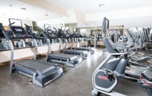 salle de fitness de l'hôtel Big Cypress Lodge