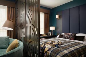 appartement avec chambre et coin salon en appart hotel à Londres