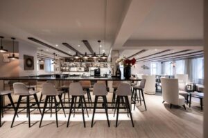 bar de l'hôtel Goldene Rose en Bavière