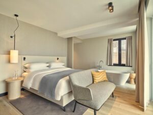 chambre lifestyle cosy, chaleureuse et cocooning pour un weekend au bord de mer
