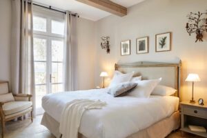 chambre classique et cosy au Château Capitoul