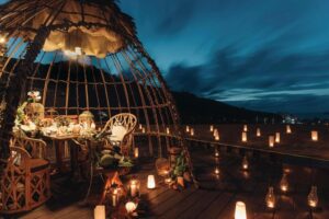 dîner romantique idéale pour une lune de miel en Thaïlande