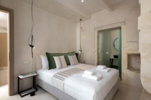 chambre à réserver à l'hôtel Sutor Chic Manor Hotel dans la vielle ville de Réthymnon en Crète