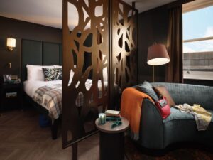 appartement à l'ambiance cosy, feutrée et élégante en appart hotel à Londres