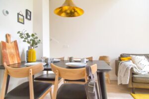 coin repas dans les lodges