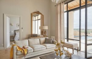 salon classique et cosy