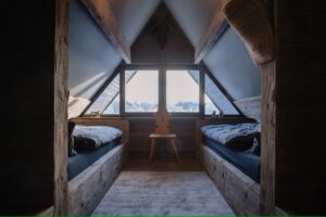 chambre avec lits jumeaux
