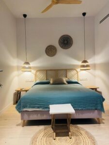 chambre cosy dans un petit boutique hôtel pas cher à Madrir