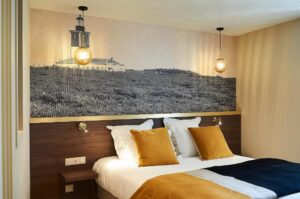 chambre double de l'hôtel La Marine