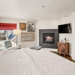 chambre double standard avec cheminée