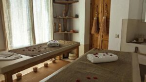 salle de massage double
