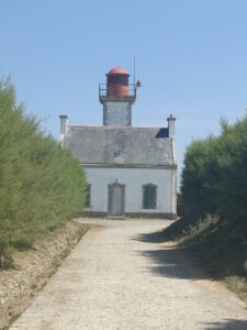 Phare de la pointe des chats sur l'île de Groix