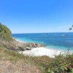 panorama de groix et ses plages de sable blanc aux eaux turquoises