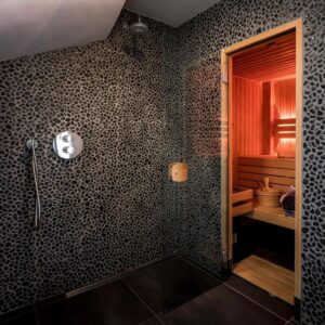sauna privé dans une chambre d'hôtes en Hollande