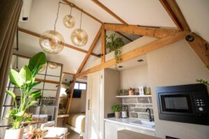 Studio cosy à la déco bohème chic à proximité des champs de tulipes aux Pays-Bas