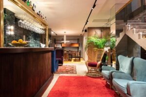bar à l'ambiance feutrée