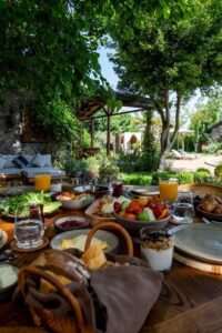 petit-déjeuner servi le matin