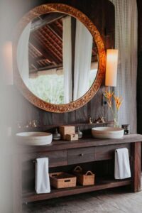 lavabo de la salle de bain des chambres