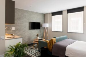 Studio cosy en appart hotel dans Londres sur la District Line
