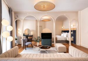 Suite cosy et romantique de l'hôtel Ecole St Pierre dans le quartier Galata à Istanbul