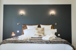 chambre nature et cosy dans un hôtel adultes uniquement
