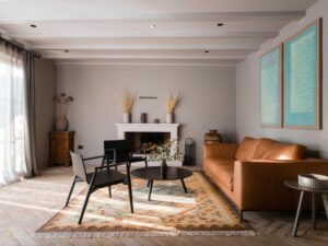 séjour dans une villa à louer avec 3 chambres