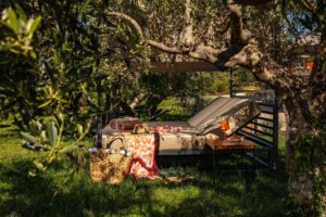 transat en pleine nature pour se réposer et se détendre à la campagne dans un hôtel de luxe en Croatie