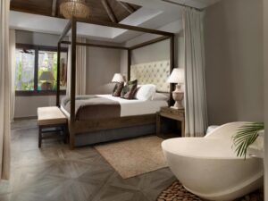 chambre cosy et cocooning dans une villa de l'hôtel Royal River Luxury Hotel