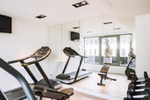 salle de fitness de l'hôtel Pillows City Hotel Brussels centre