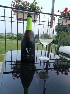Délicieux Prosecco produit sur la propriété