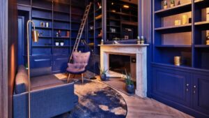 salon dans une des suites de l'appart'hôtel