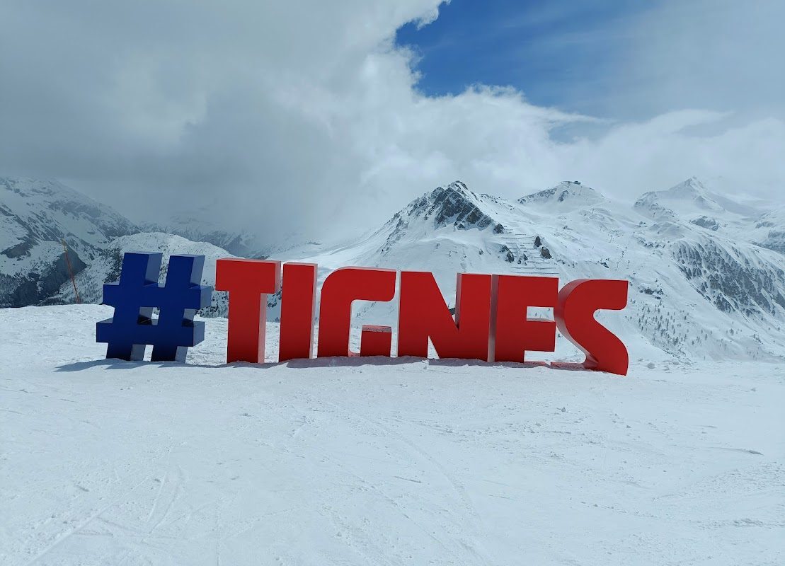 Station de ski de Tignes en hiver