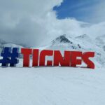Station de ski de Tignes en hiver