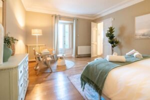 chambre double à l'hôtel Font de la Canya