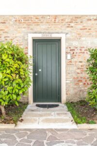 porte d'entrée de la maison